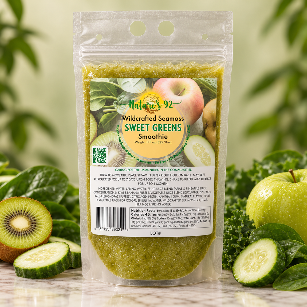 Sweet Greens Wildcrafted Sea Moss Smoothie